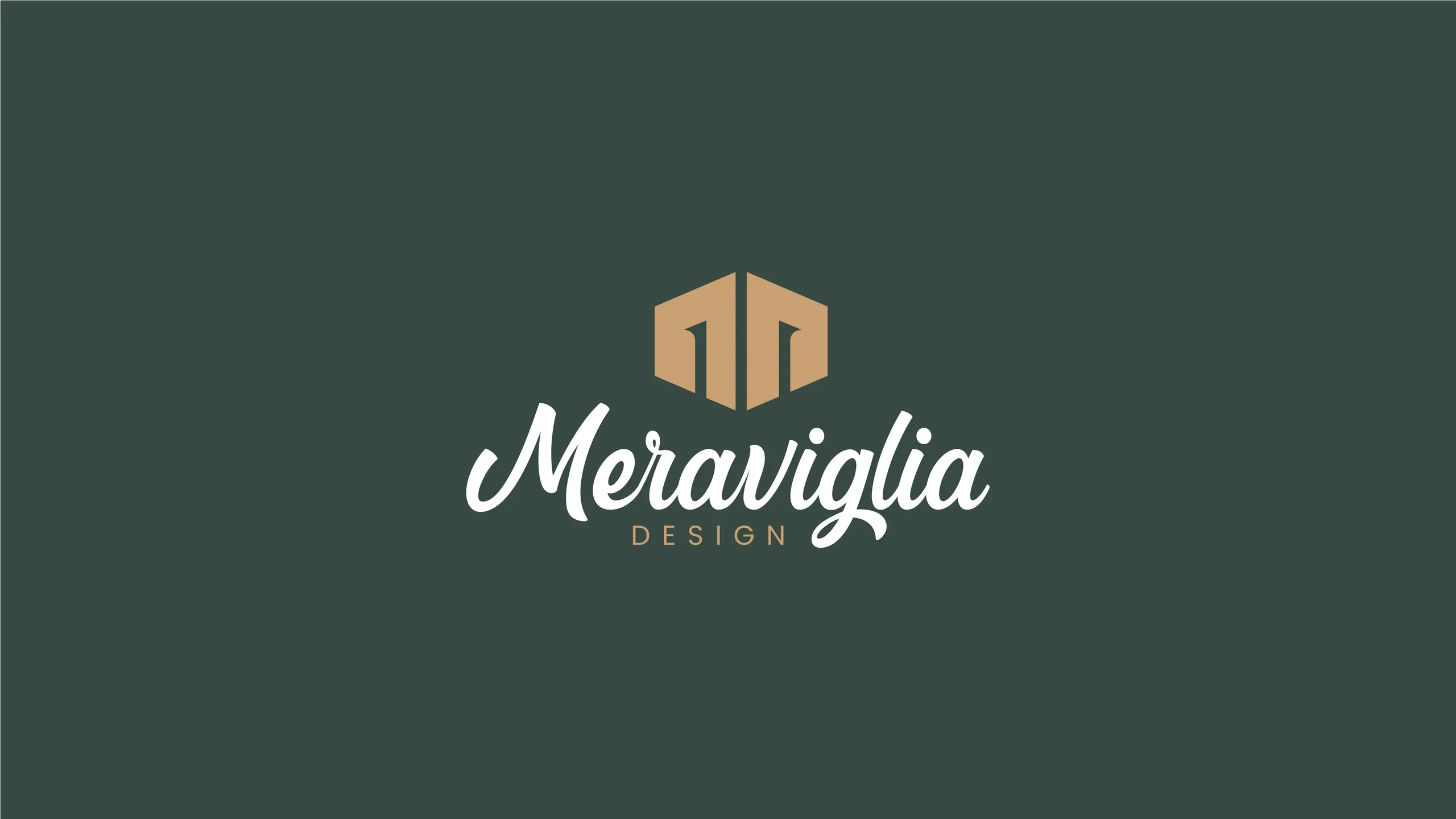 Meraviglia Design brand identity 1